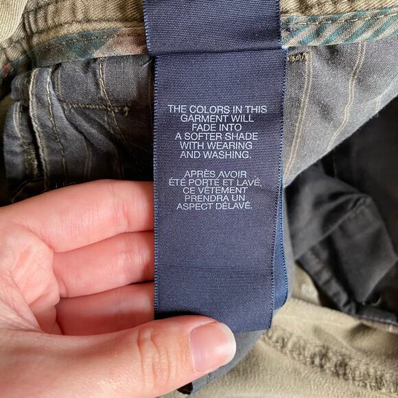 Tommy Hilfiger Cargo Pants Men 30x32 Green‎ Utility Workwear Military Pockets - Picture 13 of 16